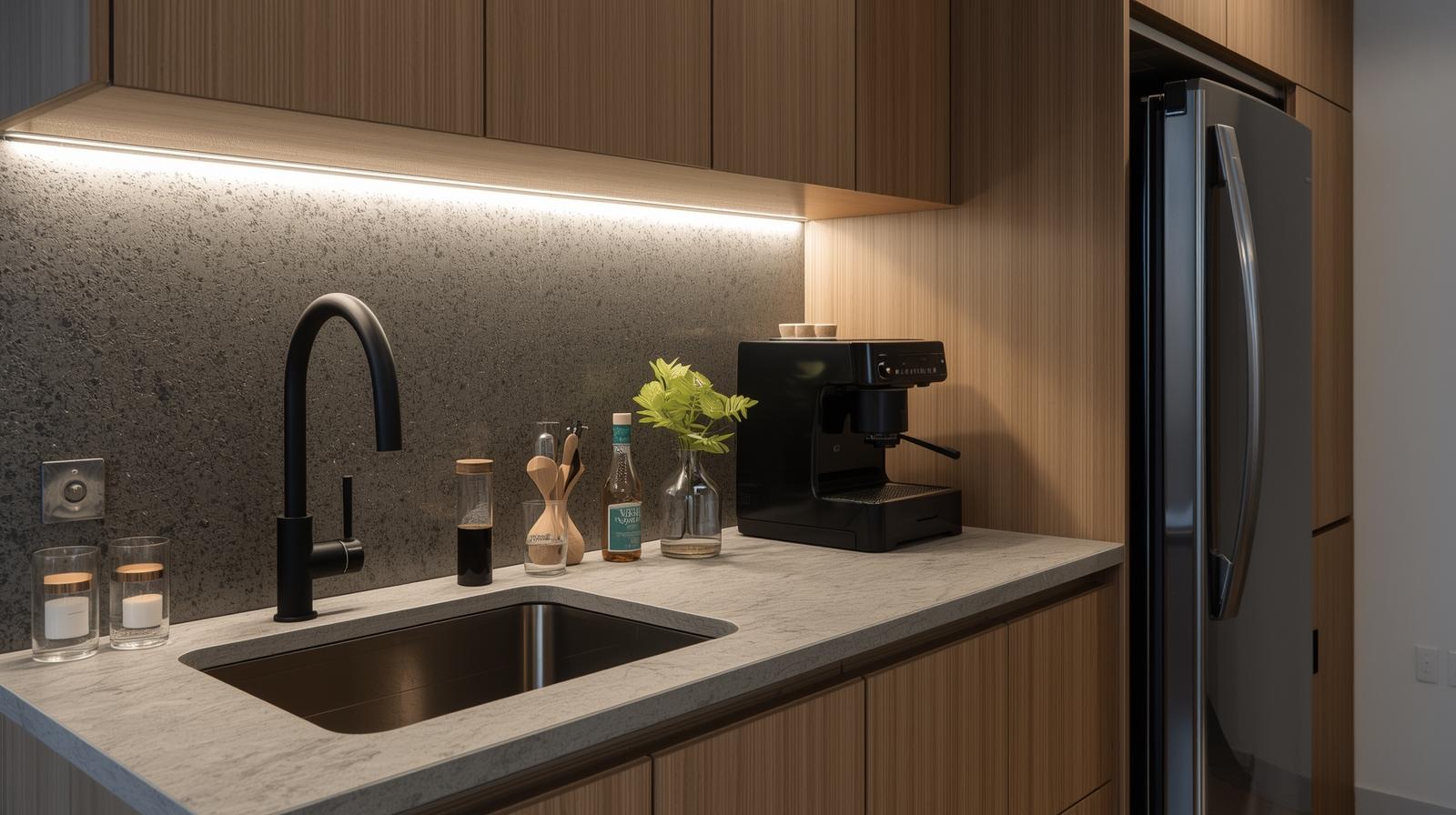 Área Gourmet em Mármore